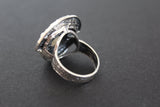 Labradorite blue ring Silver 925