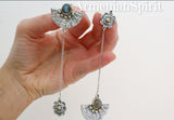 Labradorite blue Earrings Silver 925 Armenian Spirit