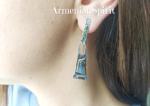 Earrings silver 925  Armenian Spirit