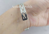 cuff bracelet woman silver 925