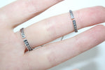 Double ring Sterling silver 925 Armenian Spirit