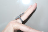 Sterling silver 925 set Long earrings and ring jewelry