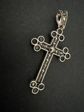 Upgrade your Armenian jewelry collection with our stunning silver 925 pieces. Our online store offers unique cross jewelry, perfect for your next baptism ceremony. The intricate body cross design combined with black onyx stones adds a touch of elegance to any outfit. Shop now and add meaning to your style.

