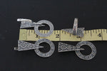 Silver 925 earrings Ethnic Geometric Jewelry Armenian sterling 925