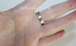 Vintage style set ring and earrings black onyx SILVER 925