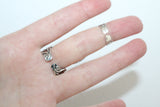 Double Ring Sterling Silver 925 Armenian Spirit