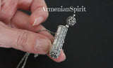 Necklace locket Sterling silver 925 Armenian Spirit