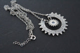 Necklace sun Sterling silver 925