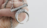 Necklace horns Sterling silver 925 Armenian Spirit