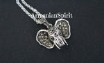 Necklace elephant Sterling silver 925 Armenian Spirit