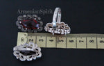 Small Pendant choker marcasite jewelry STERLING SILVER 925