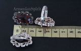 Small Pendant choker marcasite jewelry STERLING SILVER 925