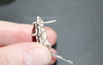 Small Pendant choker marcasite jewelry STERLING SILVER 925