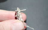 Small Pendant choker marcasite jewelry STERLING SILVER 925