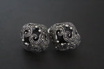 Earrings Ring Sterling silver 925 onyx Armenian Spirit