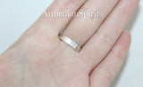 Small earrings and ring sterling silver 925 brown topaz