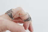 Double Ring Sterling Silver 925 Armenian Spirit