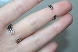 Ethnic earrings Silver 925 Onyx Armenian Spirit