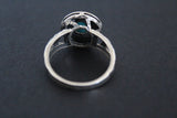 Turquoise earrings ring Silver 925