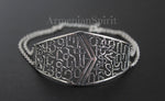 Buy silver bracelet from Armenian store with Armenian alphabet or traditional taraz patterns.