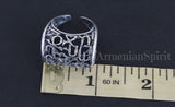 Armenian Earrings alphabet silver 925