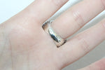 Dome jewelry silver SET Earrings Ring with green quartz stones