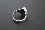 Ring silver 925 jewelry onyx