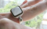 Ring Sterling silver 925 moonstone