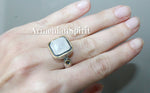 Ring Sterling silver 925 moonstone