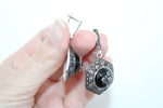 Earrings marcasite silver 925 Armenian Spirit