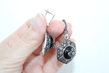 Earrings marcasite silver 925 Armenian Spirit
