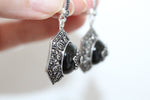 Earrings marcasite silver 925 Armenian Spirit