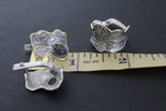 Vintage style ring black onyx SILVER 925 gold plated