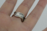 Vintage style ring black onyx SILVER 925 gold plated