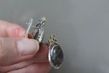 Earrings silver 925 Labradorite Armenian Spirit