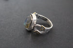 Ring silver 925 Labradorite