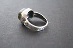 Earrings ring silver 925 Labradorite Armenian Spirit