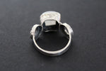 Ring silver 925 moonstone