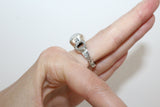 Ring silver 925 moonstone