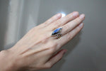 Ring silver 925 Labradorite