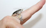 Ring silver 925 Labradorite