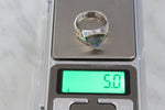 Ring silver 925 Labradorite