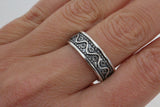 Ring band sterling silver 925 jewelry