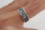 Ring band sterling silver 925 jewelry