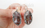 Silver 925 jewelry ring earring pendant crazy agate