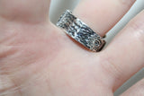 Earrings ring jewelry set labradorite blue Silver 925 gold plated