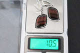 Step into daring style with our Jewelry handmade in Armenia! These sterling silver 925 earrings feature a unique tiger's eye stone in the shape of an eye, adding a bold touch to any outfit. Each pair is handcrafted by skilled artisans, making them one of a kind. Elevate your look with this high quality, risk-taking accessory.
