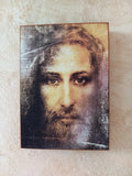 This handcrafted Epitaphios icon presents Jesus Christ on a thick panel of natural wood. The unframed construction emphasizes the simplicity and authenticity of the handmade artwork. A distinctive religious Epitaphios icon suitable for display in a home, chapel, or personal prayer space. Available online with Free shipping Worldwide.