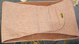 Premium sheepskin fiber posture support waist band focusing on the modern design that offers medical-grade core stability and abdominal support for care or physical therapy.