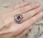 Earrings Pomegranate STERLING SILVER 925